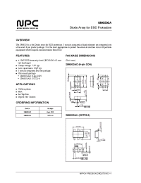 Datasheet SM6503 manufacturer NPC