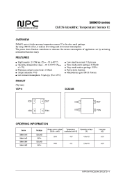 Datasheet SM6610B manufacturer NPC