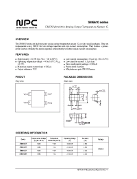 Datasheet SM6610MH manufacturer NPC