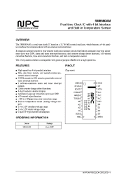 Datasheet SM8580AM manufacturer NPC