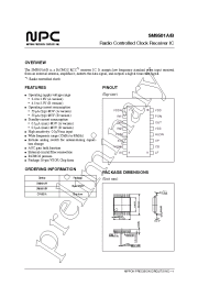 Datasheet SM9501AV manufacturer NPC