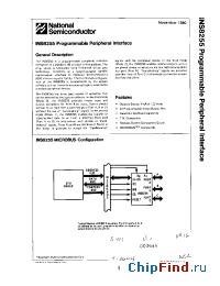Datasheet 1NS8255 manufacturer National Semiconductor