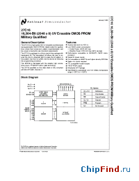 Datasheet 27C16Q450 manufacturer National Semiconductor