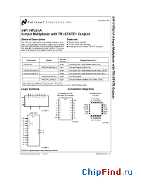 Datasheet 54F251ADM manufacturer National Semiconductor