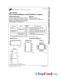 Datasheet 54F253LL производства National Semiconductor