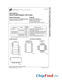 Datasheet 54F379DC manufacturer National Semiconductor