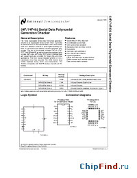 Datasheet 54F402 manufacturer National Semiconductor