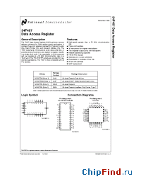 Datasheet 54F407 manufacturer National Semiconductor