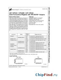 Datasheet 54F646DM manufacturer National Semiconductor