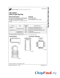 Datasheet 54F823 manufacturer National Semiconductor