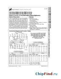 Datasheet 54LS155 manufacturer National Semiconductor