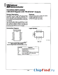 Datasheet 54LS295ADMQB manufacturer National Semiconductor