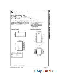 Datasheet 5962-8755401M2A manufacturer National Semiconductor