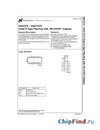 Datasheet 5962-8960101BSA manufacturer National Semiconductor
