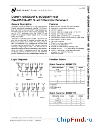 Datasheet 5962-9076601MEA manufacturer National Semiconductor