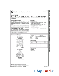 Datasheet 5962-9682901QSA manufacturer National Semiconductor