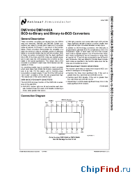 Datasheet 74185 manufacturer National Semiconductor