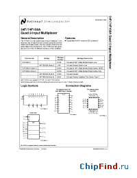 Datasheet 74F158APCQB производства National Semiconductor