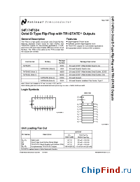 Datasheet 74F534PC manufacturer National Semiconductor
