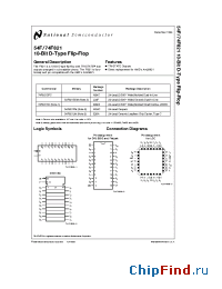 Datasheet 74F821 manufacturer National Semiconductor