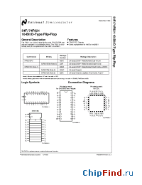 Datasheet 74F821SPC manufacturer National Semiconductor