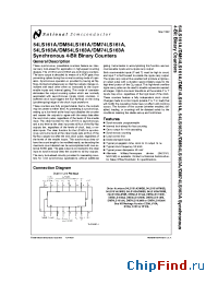 Datasheet 74LS163A manufacturer National Semiconductor