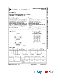 Datasheet 74LVT2244SJX manufacturer National Semiconductor