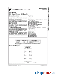 Datasheet 74VHC943WM manufacturer National Semiconductor