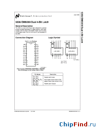 Datasheet 9308J manufacturer National Semiconductor