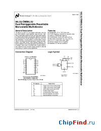 Datasheet 96L02FMQB manufacturer National Semiconductor