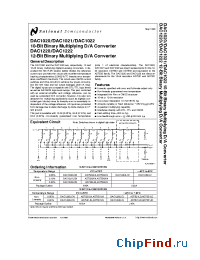 Datasheet AD7520KN производства National Semiconductor