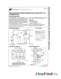 Datasheet AH0014CD manufacturer National Semiconductor