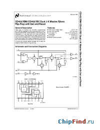 Datasheet CD4027 manufacturer National Semiconductor