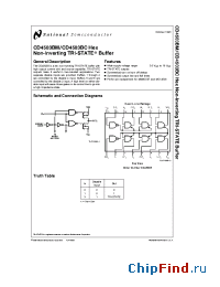 Datasheet CD4503BC manufacturer National Semiconductor