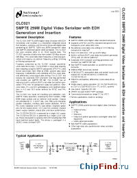 Datasheet CLC021 manufacturer National Semiconductor