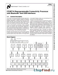 Datasheet CP3BT10 manufacturer National Semiconductor
