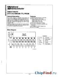 Datasheet DM54S472AJ производства National Semiconductor
