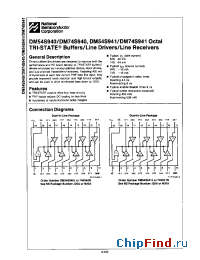 Datasheet DM54S940 manufacturer National Semiconductor