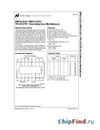 Datasheet DM74LS251 manufacturer National Semiconductor