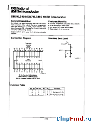 Datasheet DM74LS460 manufacturer National Semiconductor