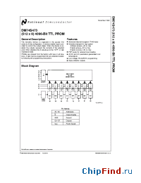 Datasheet DM74S473 manufacturer National Semiconductor