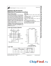 Datasheet DP8303A manufacturer National Semiconductor