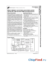 Datasheet DP8417D-80 manufacturer National Semiconductor