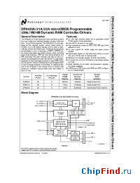 Datasheet DP8420A manufacturer National Semiconductor