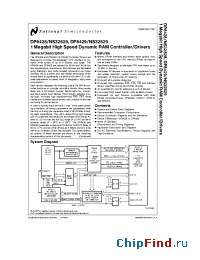 Datasheet DP8428D-70 производства National Semiconductor