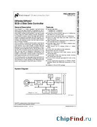Datasheet DP8496 manufacturer National Semiconductor