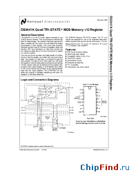Datasheet DS3647A manufacturer National Semiconductor