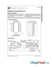Datasheet DS3654 manufacturer National Semiconductor