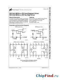 Datasheet DS75491 производства National Semiconductor