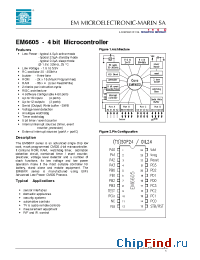 Datasheet EM6605 manufacturer National Semiconductor